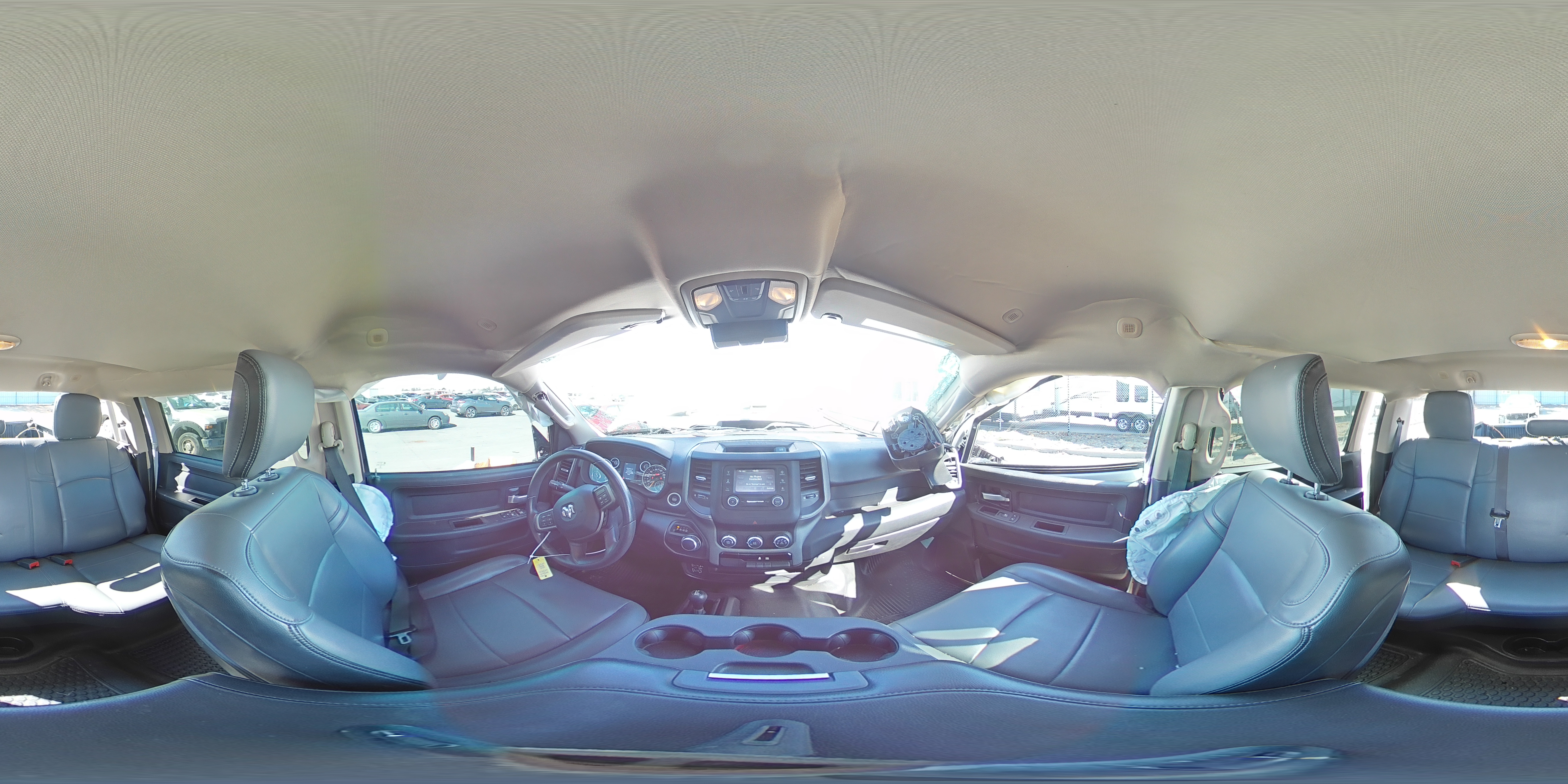 2019 RAM 2500 VIN 3C6UR5CJ8KG635594 Copart auction photo, all over damage thumbnail 12
