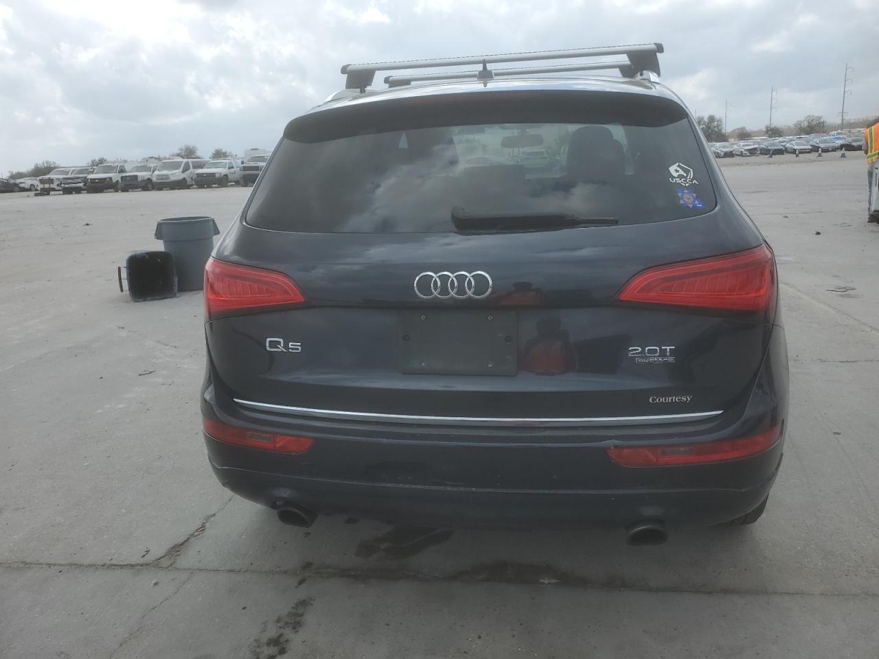 2017 Audi Q5 VIN WA1C2AFP5HA081840 Copart auction photo, all over damage thumbnail 6