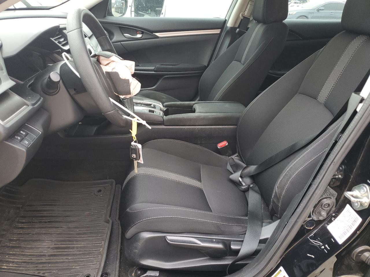 2019 Honda Civic VIN 19XFC2F6XKE051458 Copart auction photo, front end damage thumbnail 7