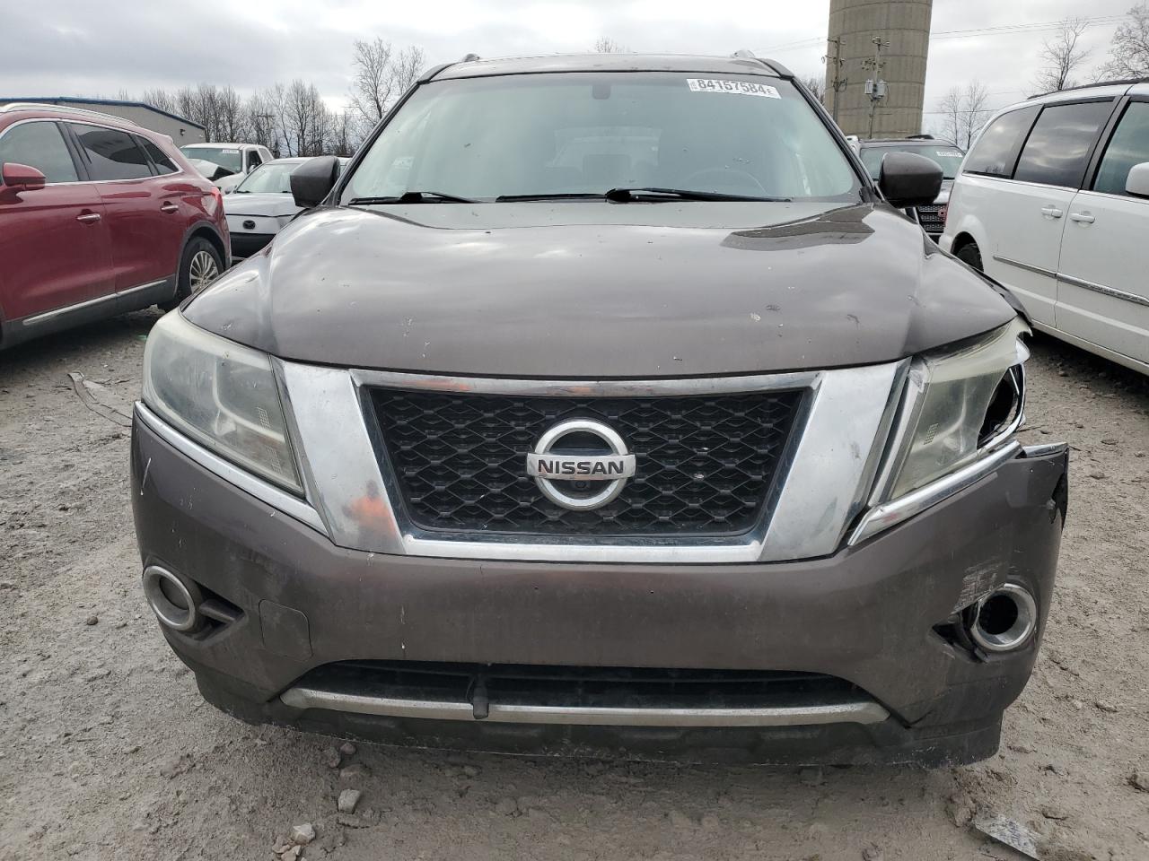 2015 Nissan Pathfinder VIN 5N1AR2MM4FC667112 Copart auction photo, all over damage thumbnail 5