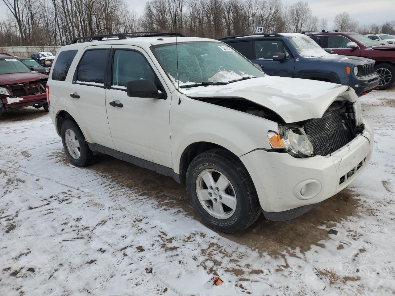 2010 Ford Escape VIN 1FMCU0DG0AKC63342 Copart auction photo, front end damage thumbnail 4