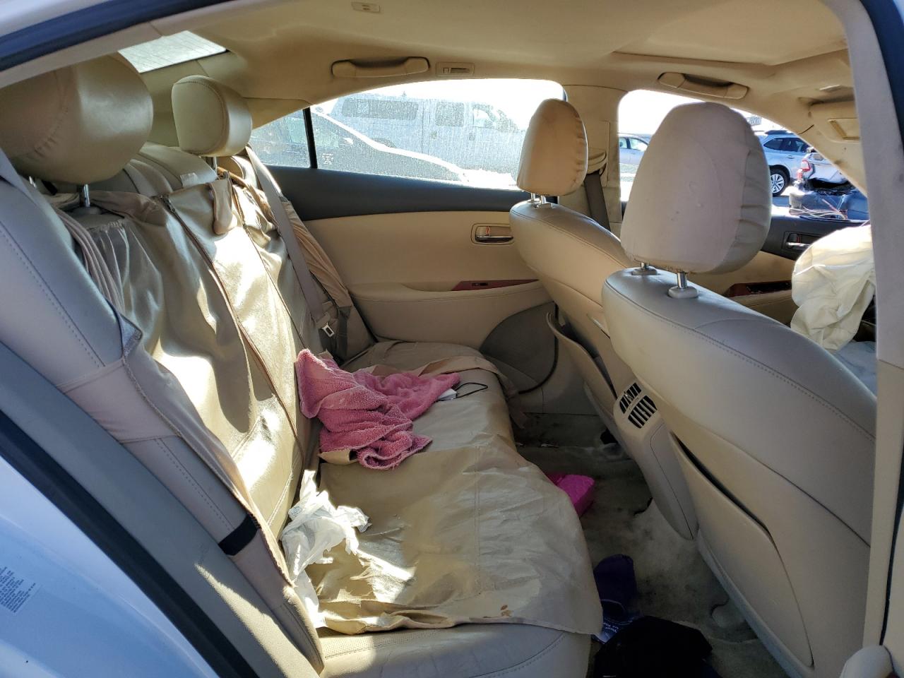 2009 Lexus ES VIN JTHBJ46GX92332903 Copart auction photo, front end / frame damage damage thumbnail 10