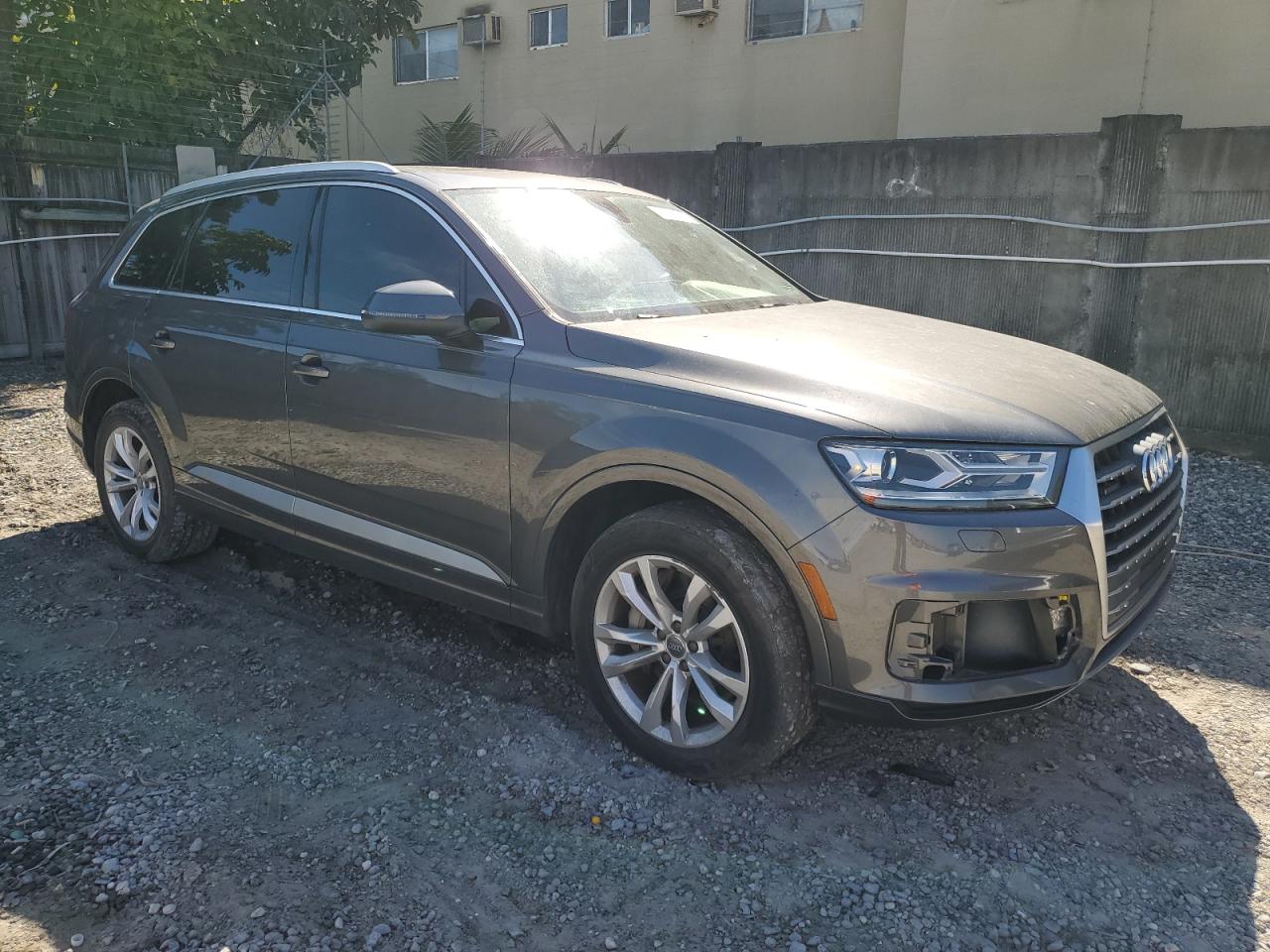 2018 Audi Q7 VIN WA1LAAF71JD039527 Copart auction photo, front end damage thumbnail 4
