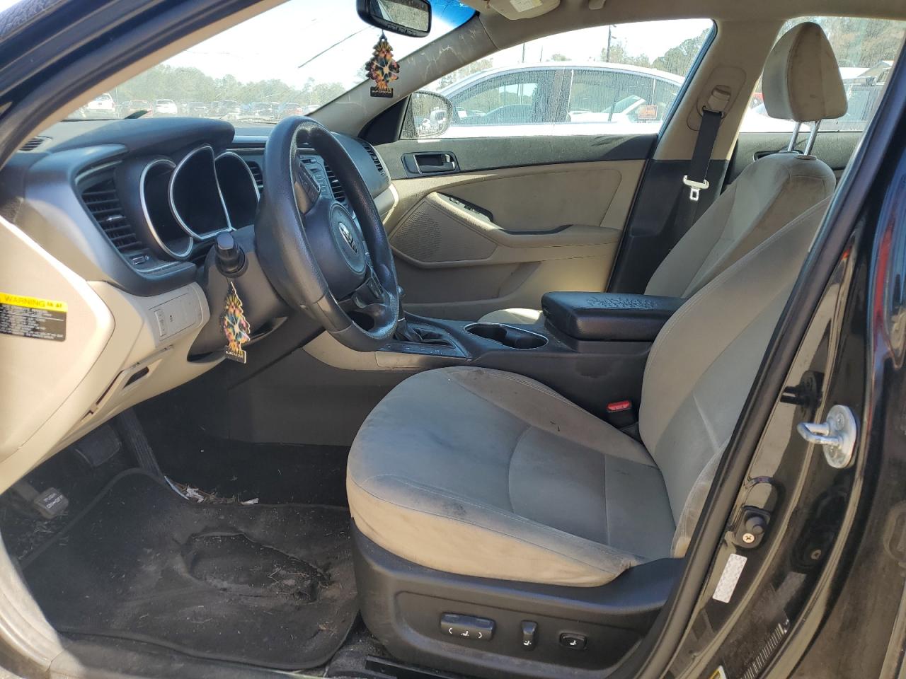 2015 KIA Optima VIN KNAGM4A75F5659576 Copart auction photo, top/roof damage thumbnail 7