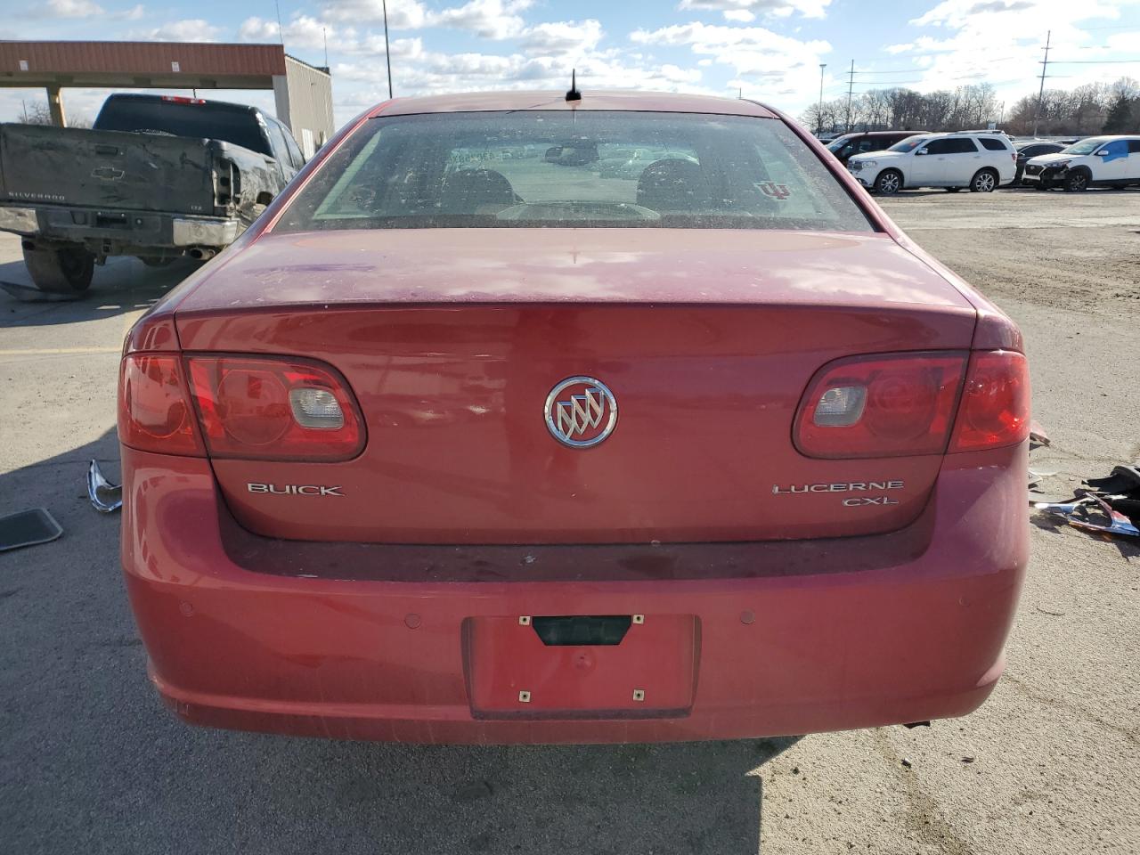 2007 Buick Lucerne VIN 1G4HD57227U126452 Copart auction photo, front end damage thumbnail 6