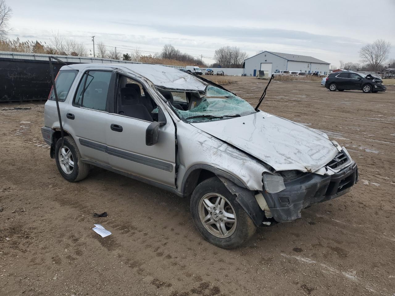 1998 Honda CR-V VIN JHLRD1846WC091729 Copart auction photo, rollover damage thumbnail 4