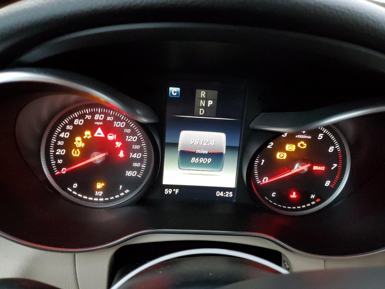 2018 Mercedes-Benz GLC VIN WDC0G4KB2JV082653 Copart auction photo, front end damage thumbnail 9