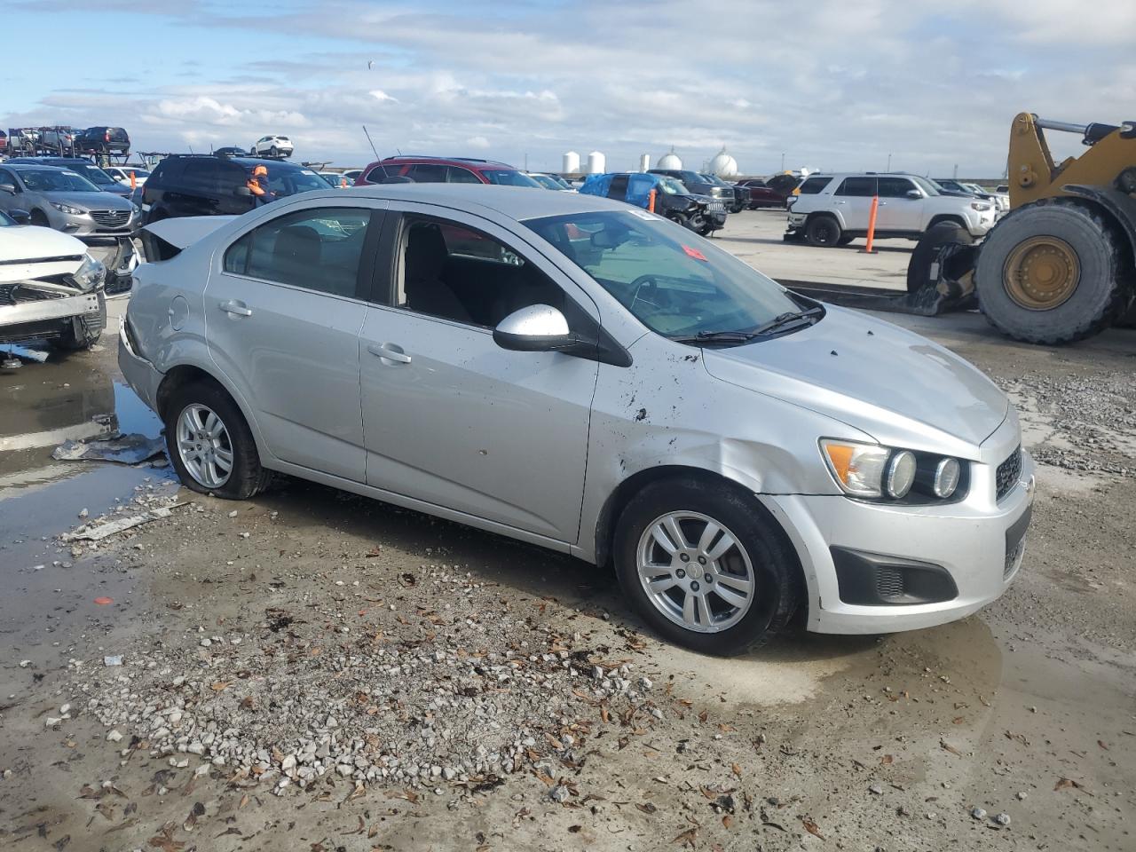2016 Chevrolet Sonic VIN 1G1JC5SH5G4119265 Copart auction photo, rear end / front end damage thumbnail 4