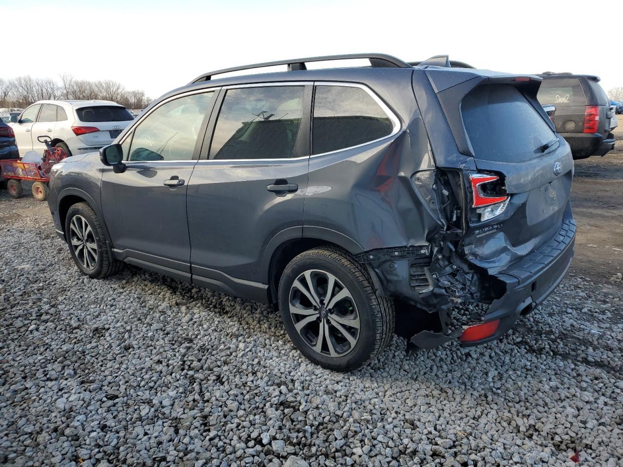2020 Subaru Forester VIN JF2SKASC0LH530086 Copart auction photo, rear end / minor dent/scratches damage thumbnail 2
