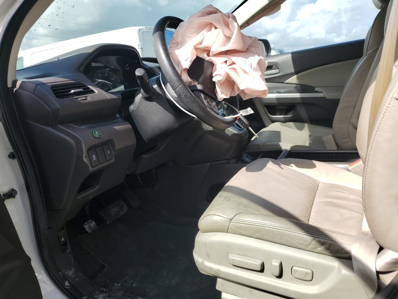 2014 Honda CR-V VIN 5J6RM3H76EL041814 Copart auction photo, front end damage thumbnail 7