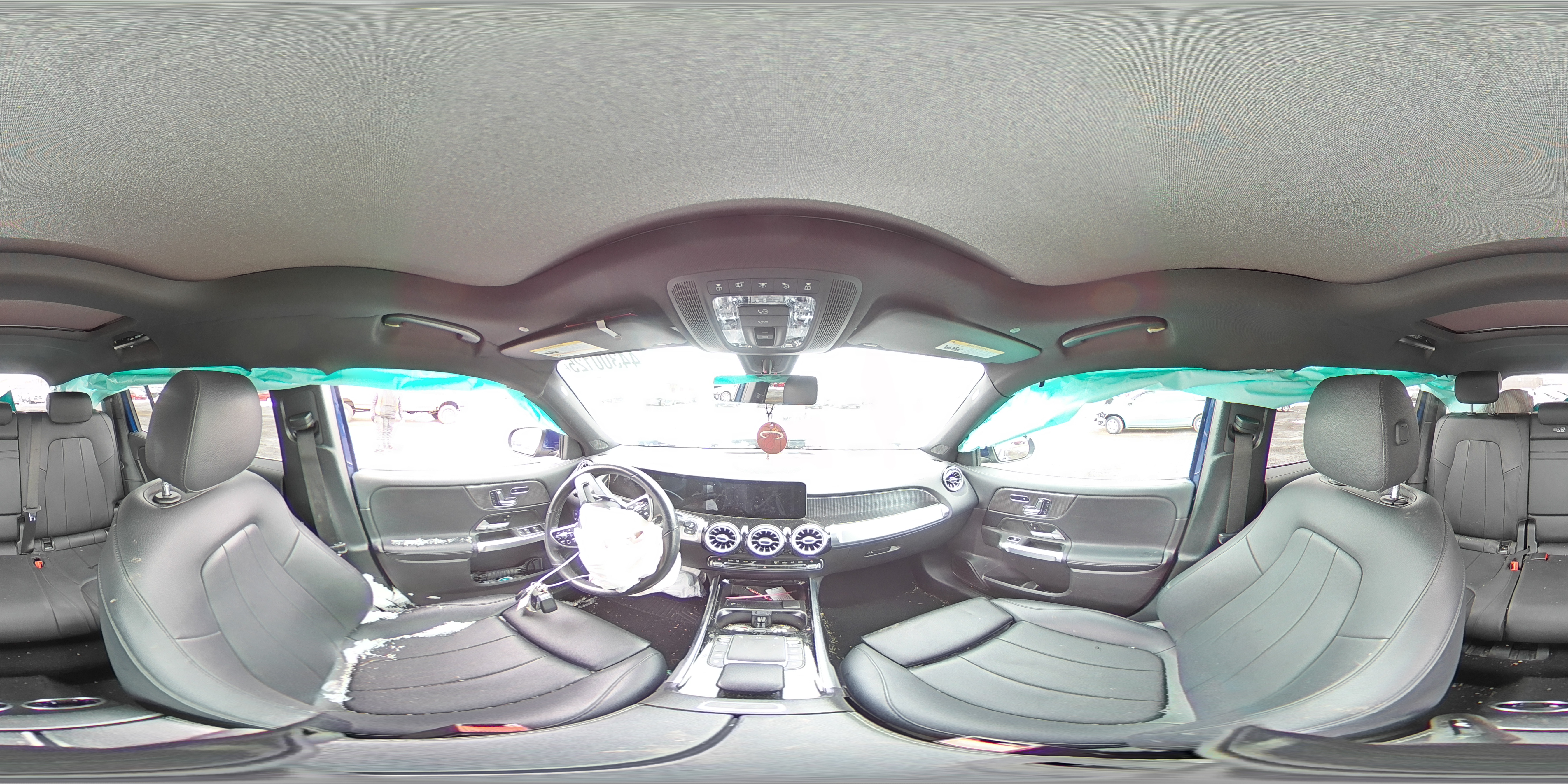 2021 Mercedes-Benz GLB VIN W1N4M4HB3MW116176 Copart auction photo, front end damage thumbnail 13