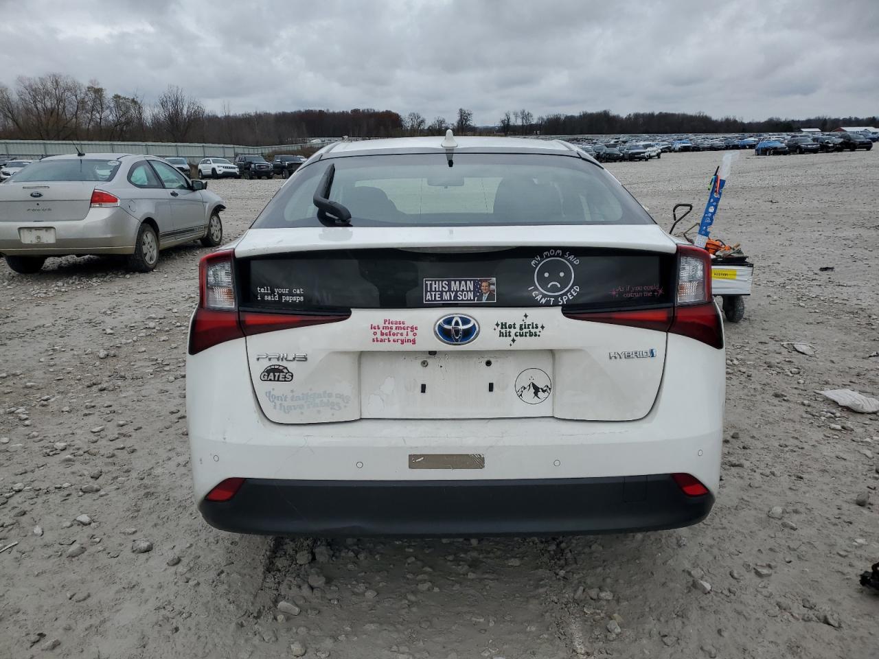 2021 Toyota Prius VIN JTDKAMFU0M3148872 Copart auction photo, front end damage thumbnail 6