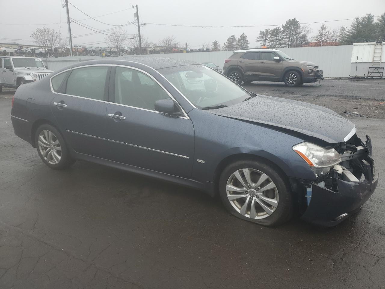 2009 Infiniti M VIN JNKCY01F99M851887 Copart auction photo, front end damage thumbnail 4