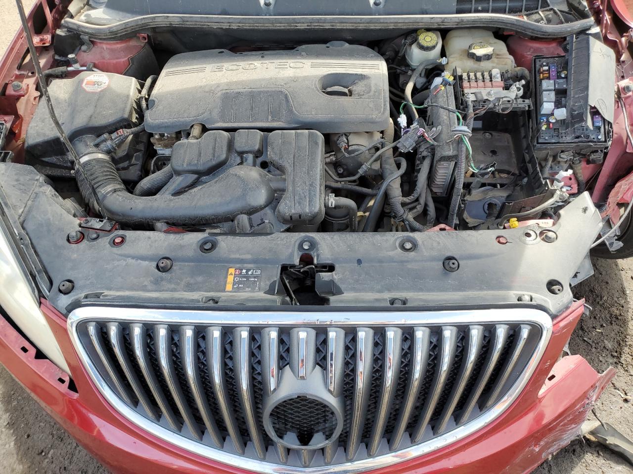 2016 Buick Verano VIN 1G4PR5SK1G4117407 Copart auction photo, front end damage thumbnail 11