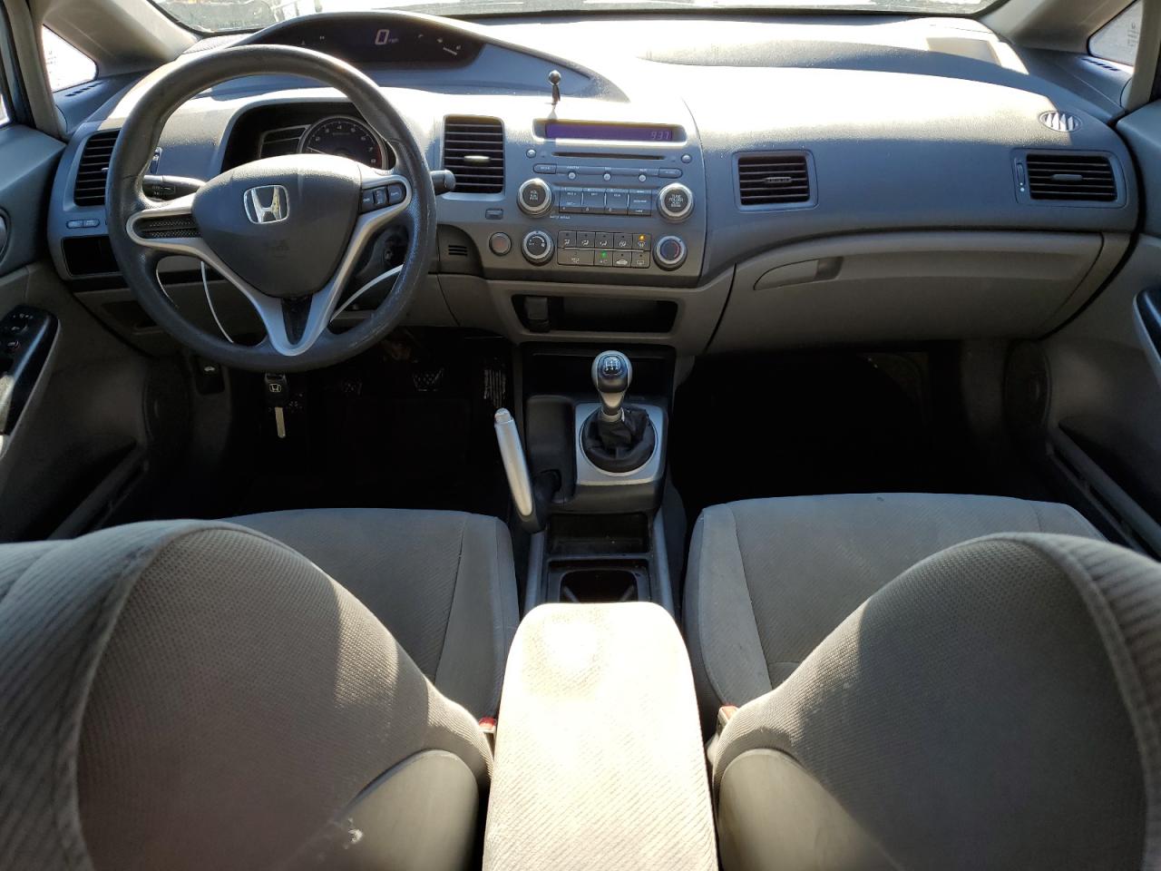 2009 Honda Civic VIN 19XFA15569E029363 Copart auction photo, front end damage thumbnail 8