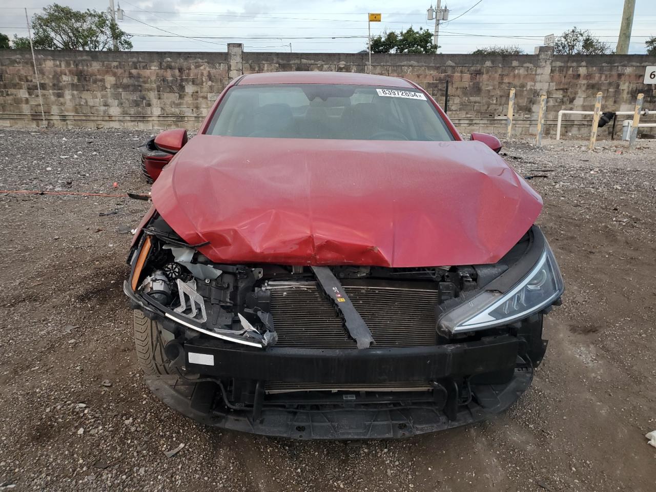 2020 Hyundai Elantra VIN 5NPD84LF9LH493928 Copart auction photo, front end damage thumbnail 5