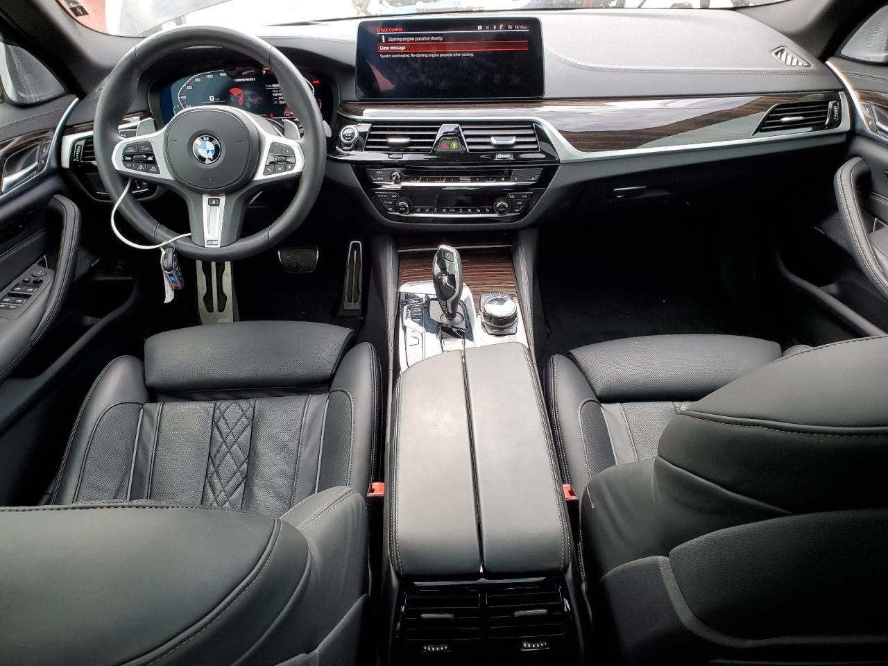 2021 BMW M5 VIN WBA13BK06MCF80945 Copart auction photo, mechanical damage thumbnail 8