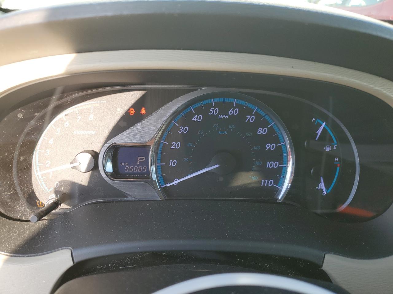2014 Toyota Sienna VIN 5TDYK3DC2ES503889 Copart auction photo, side / rear end damage thumbnail 9