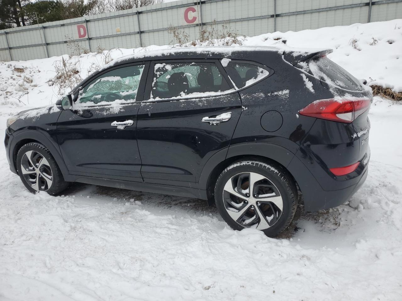 2016 Hyundai Tucson VIN KM8J3CA26GU142851 Copart auction photo, minor dent/scratches damage thumbnail 2