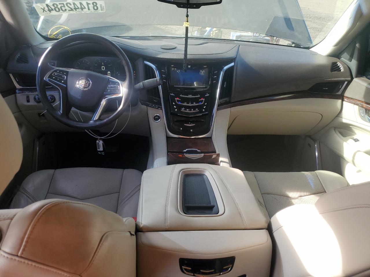 2015 Cadillac Escalade VIN 1GYS4CKJ4FR209793 Copart auction photo, rear end damage thumbnail 8
