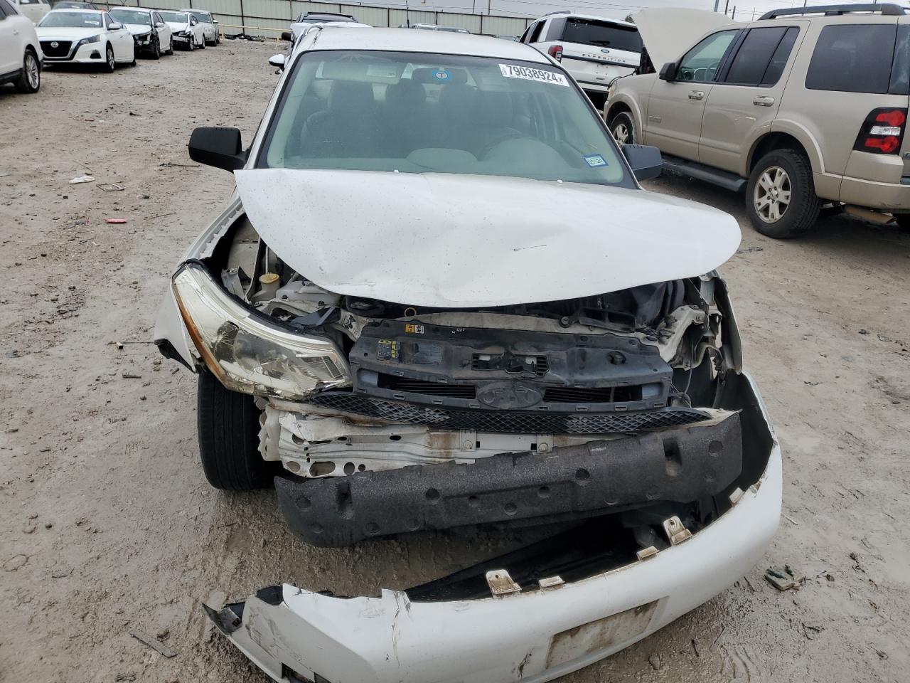 2009 Ford Focus VIN 1FAHP35N79W205738 Copart auction photo, front end / rear end damage thumbnail 5