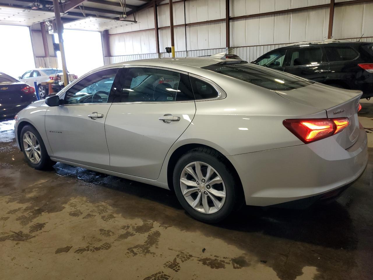 2021 Chevrolet Malibu VIN 1G1ZD5ST8MF067120 Copart auction photo, side damage thumbnail 2