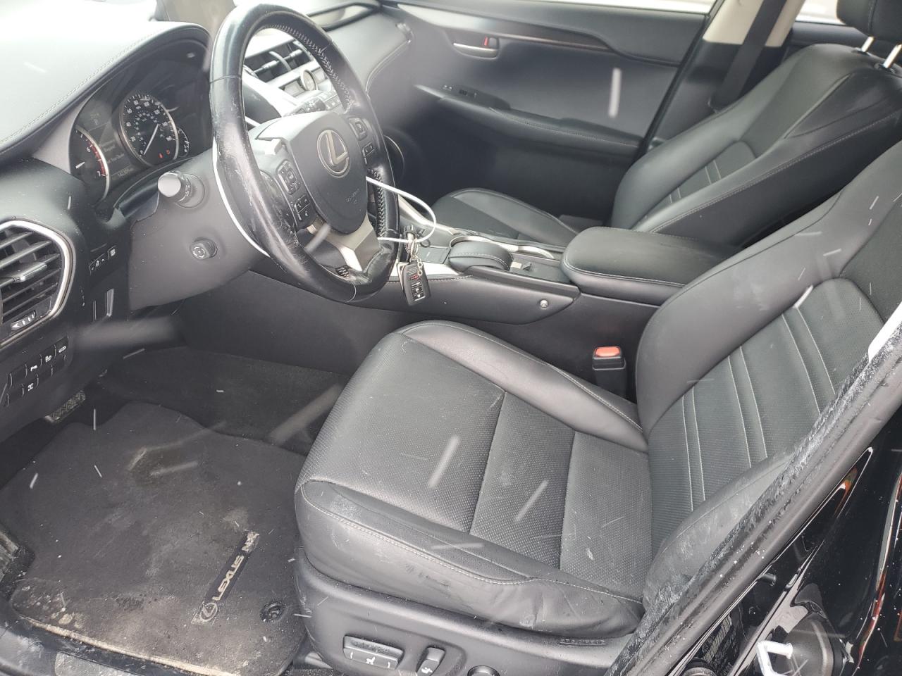 2017 Lexus NX VIN JTJBARBZ8H2122334 Copart auction photo, front end damage thumbnail 7