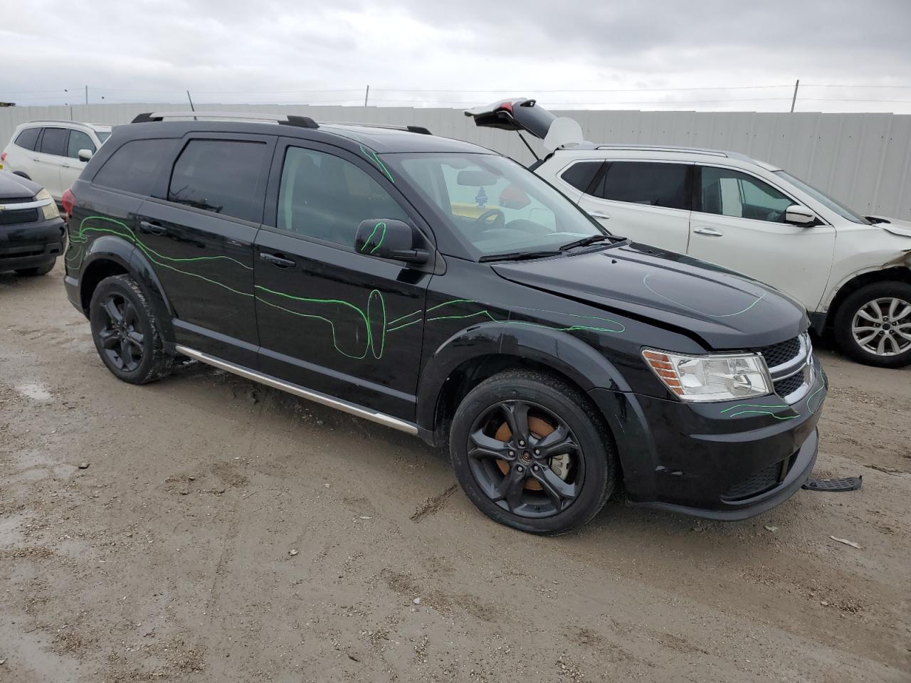 2020 Dodge Journey VIN 3C4PDCGB9LT263896 Copart auction photo, all over damage thumbnail 4