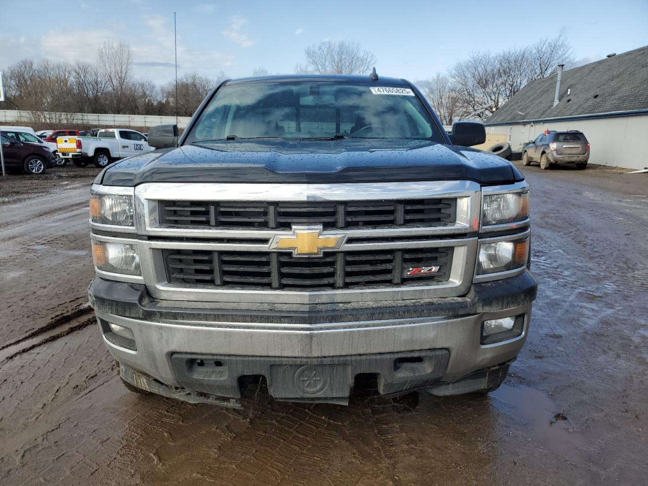 2015 Chevrolet Silverado VIN 1GCVKREC5FZ417156 Copart auction photo, side / front end damage thumbnail 5