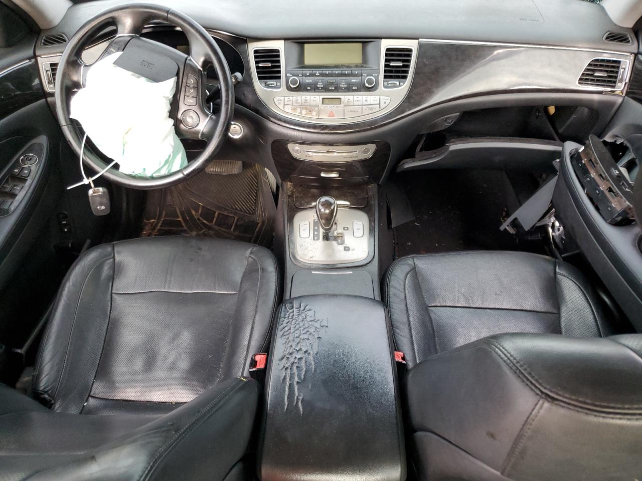 2013 Hyundai Genesis VIN KMHGC4DD1DU232322 Copart auction photo, all over damage thumbnail 8