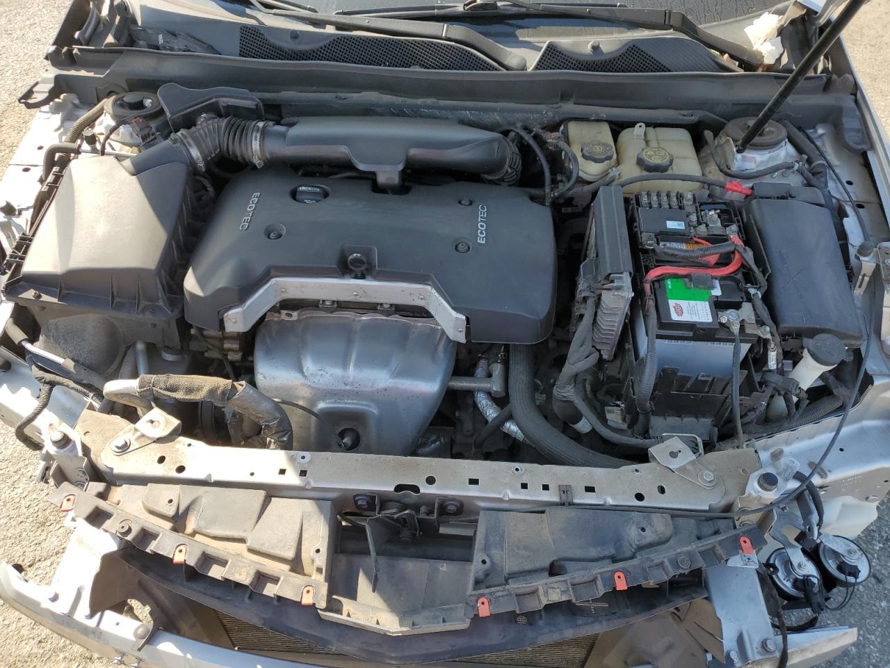 2016 Chevrolet Impala VIN 2G1105SA4G9184584 Copart auction photo, all over damage thumbnail 11