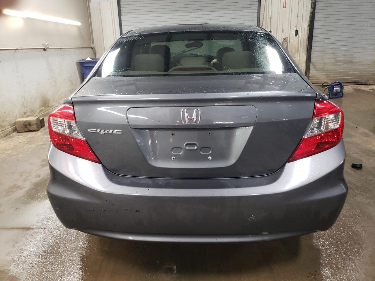 2012 Honda Civic VIN 19XFB2F57CE085031 Copart auction photo, front end damage thumbnail 6