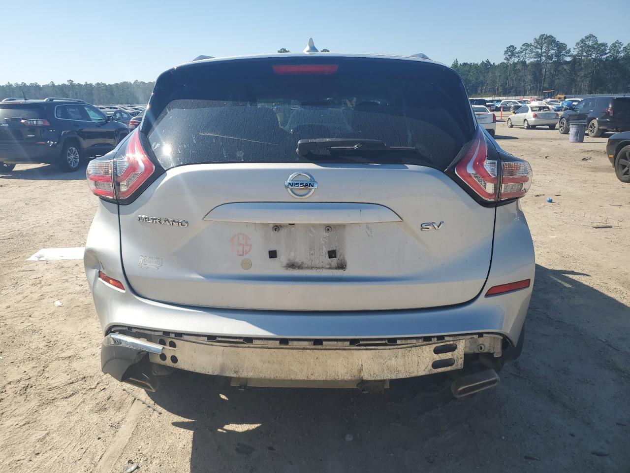 2018 Nissan Murano VIN 5N1AZ2MG4JN195484 Copart auction photo, front end / rear end damage thumbnail 6