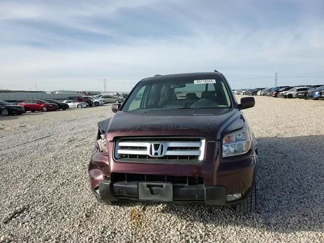 2008 Honda Pilot VIN 5FNYF18348B034803 Copart auction photo, front end / side damage thumbnail 11