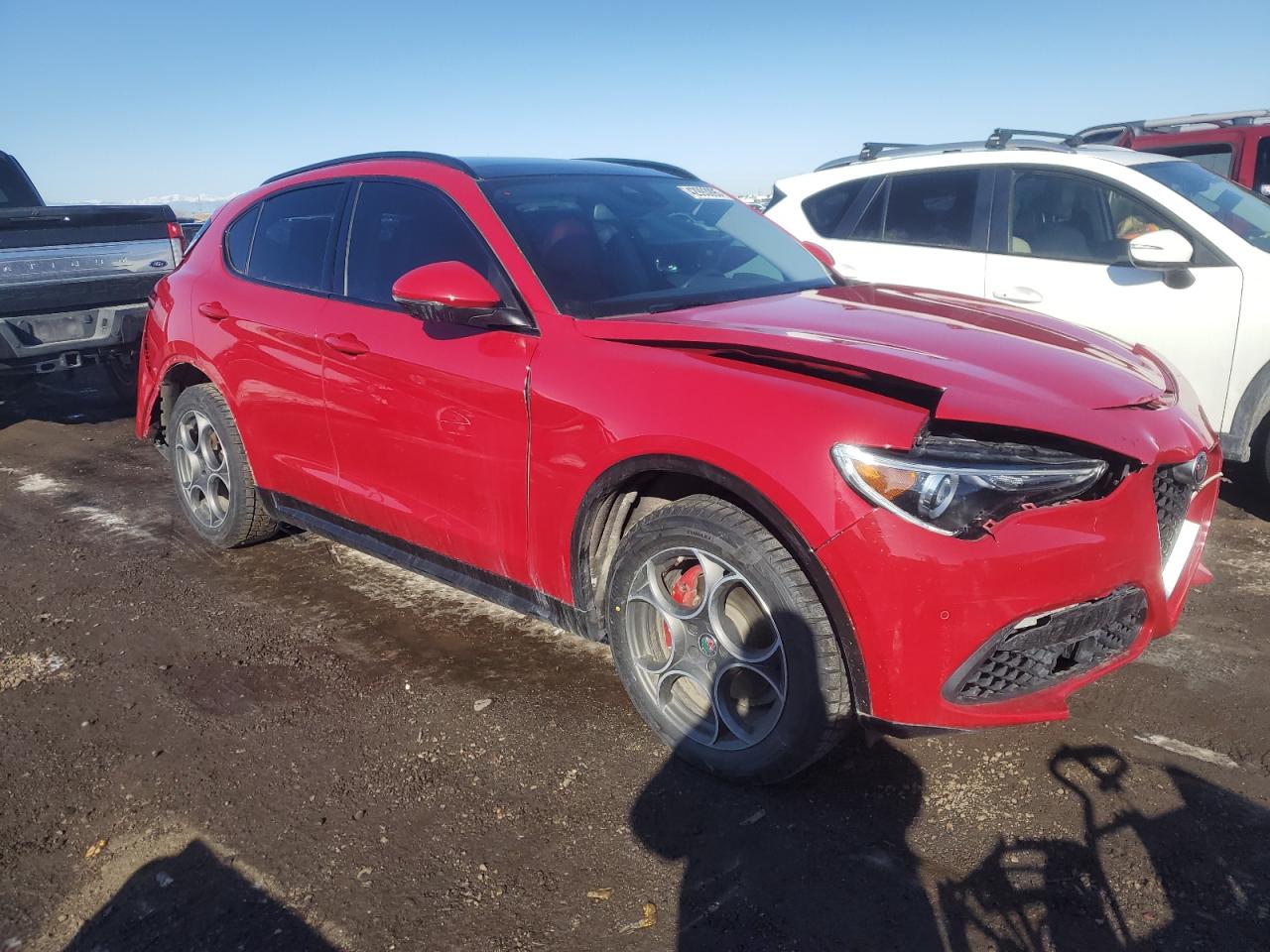 2020 Alfa Romeo Stelvio VIN ZASPAKAN6L7C97571 Copart auction photo, all over damage thumbnail 4