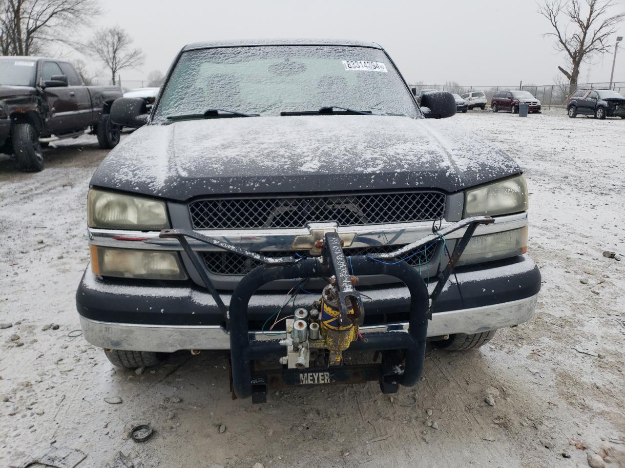 2005 Chevrolet Silverado VIN 1GCEK14VX5E264865 Copart auction photo, side / rear end damage thumbnail 5