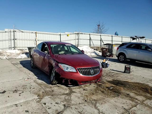 2014 Buick Regal VIN 2G4GM5ER2E9175284 Copart auction photo, side / front end damage thumbnail 10