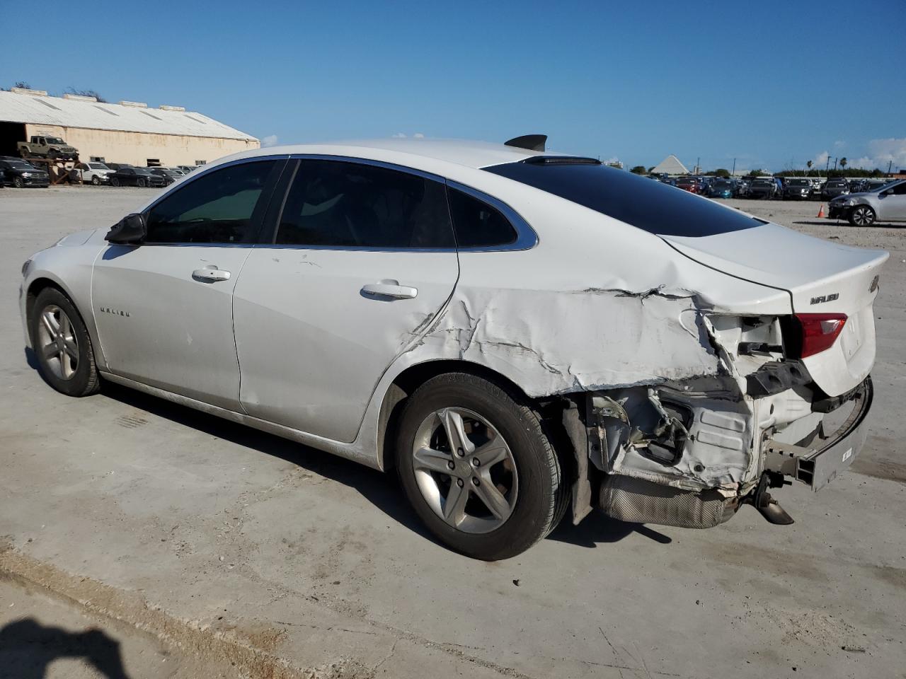 2020 Chevrolet Malibu VIN 1G1ZB5ST3LF048544 Copart auction photo, side / minor dent/scratches damage thumbnail 2
