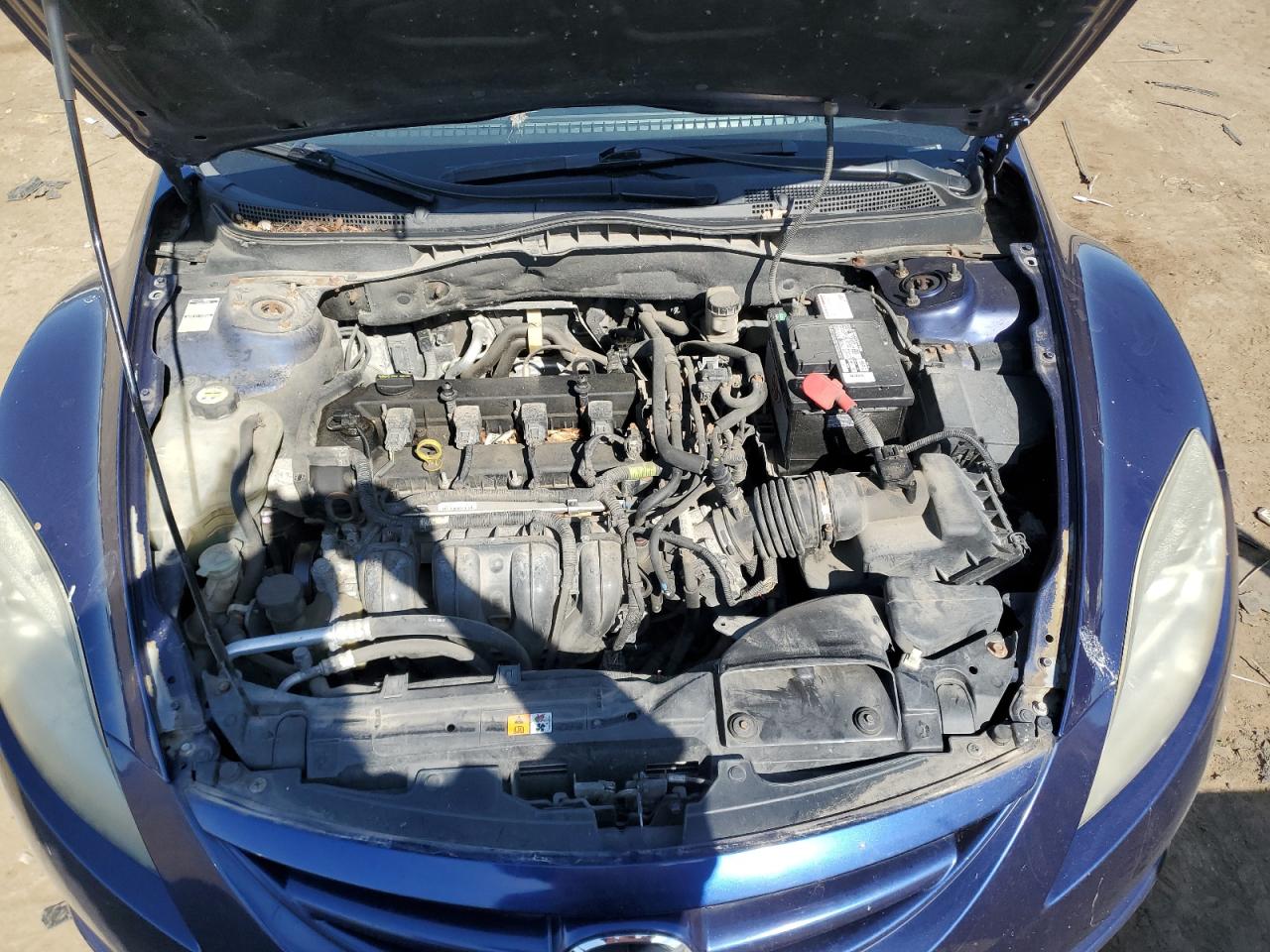 2010 Mazda 6 VIN 1YVHZ8CH8A5M52947 Copart auction photo, rear end damage thumbnail 11