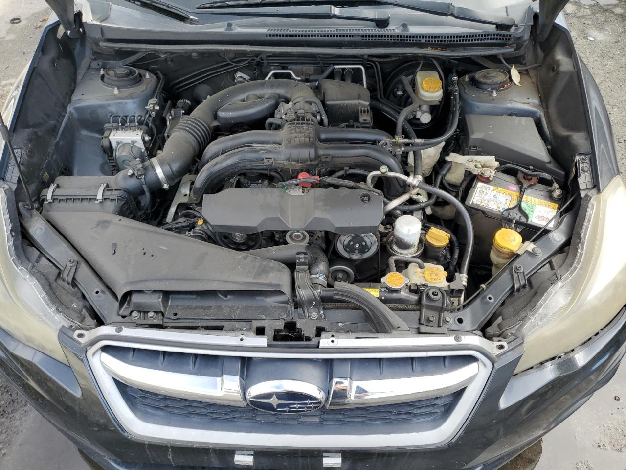 2013 Subaru Impreza VIN JF1GPAE65DH209485 Copart auction photo, front end / side damage thumbnail 11