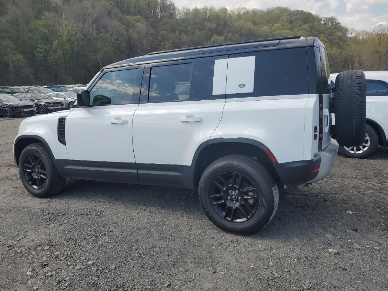 2023 Land Rover Defender VIN SALEJ7EX2P2158154 Copart auction photo, all over damage thumbnail 2