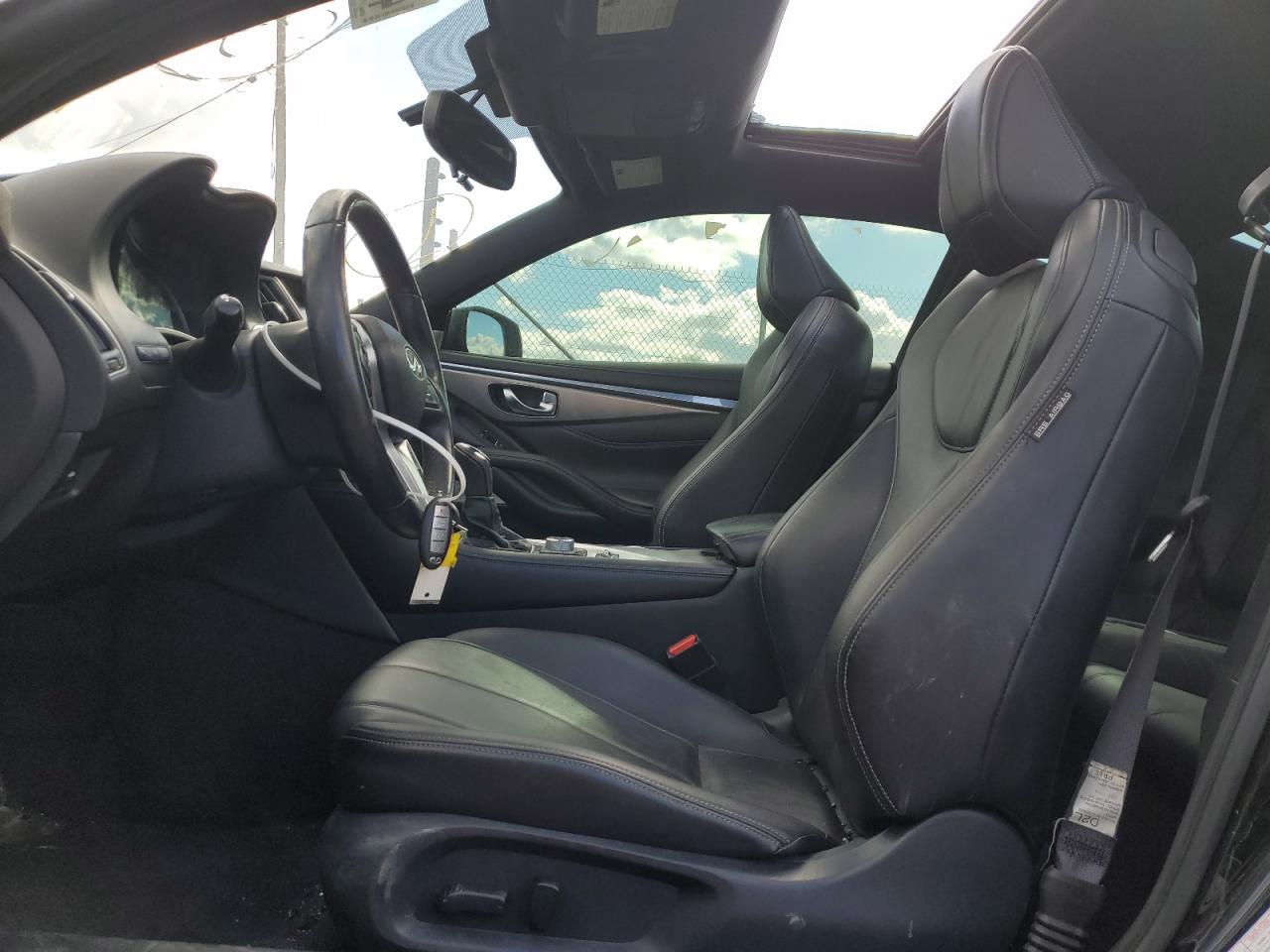 2018 Infiniti Q60 VIN JN1EV7EKXJM342403 Copart auction photo, vandalism / front end damage thumbnail 7