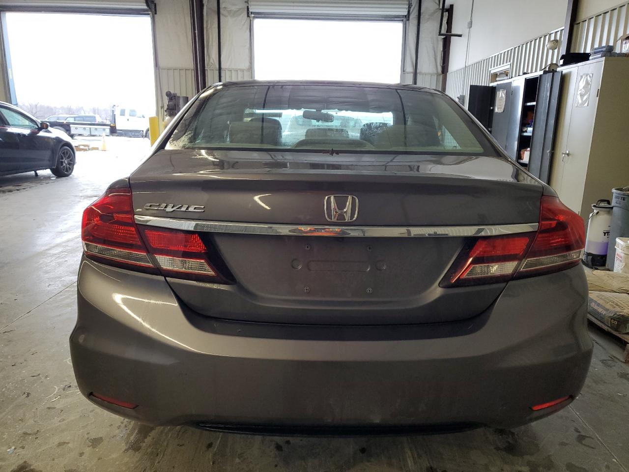 2015 Honda Civic VIN 19XFB2F99FE280412 Copart auction photo, front end damage thumbnail 6