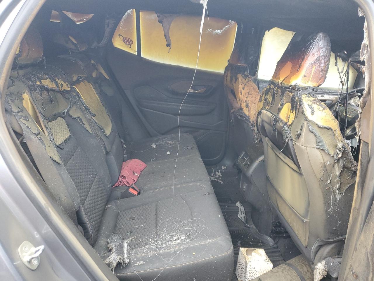 2019 GMC Terrain VIN 3GKALTEV5KL285953 Copart auction photo, burn damage thumbnail 11