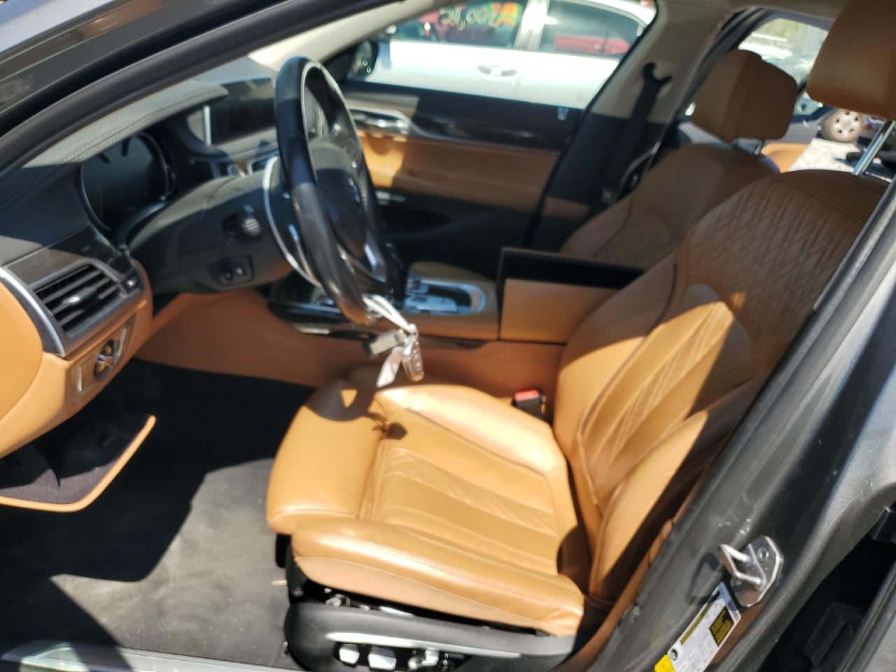 2016 BMW 7er VIN WBA7F2C52GG417277 Copart auction photo, rear end damage thumbnail 7