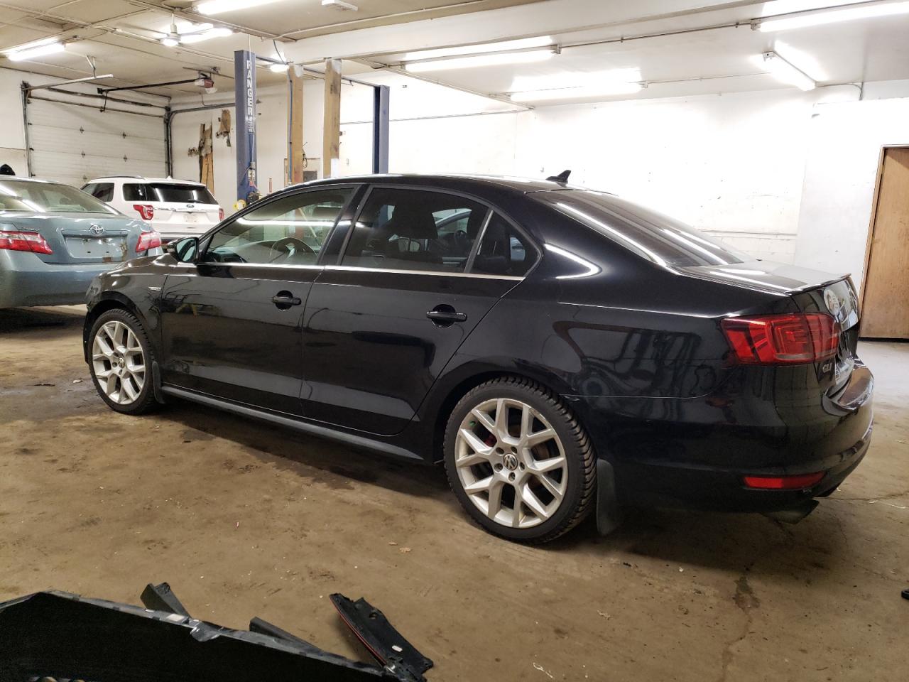 2014 Volkswagen Jetta VIN 3VW5T7AJ8EM315711 Copart auction photo, front end damage thumbnail 2