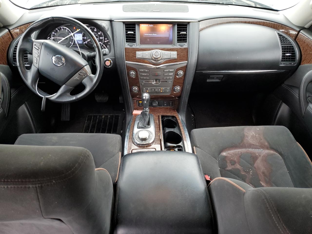 2017 Nissan Armada VIN JN8AY2NCXH9503610 Copart auction photo, vandalism damage thumbnail 8