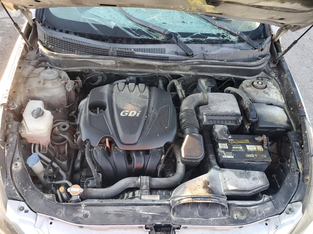2011 Hyundai Sonata VIN 5NPEB4AC7BH073131 Copart auction photo, rollover / rear end damage thumbnail 13