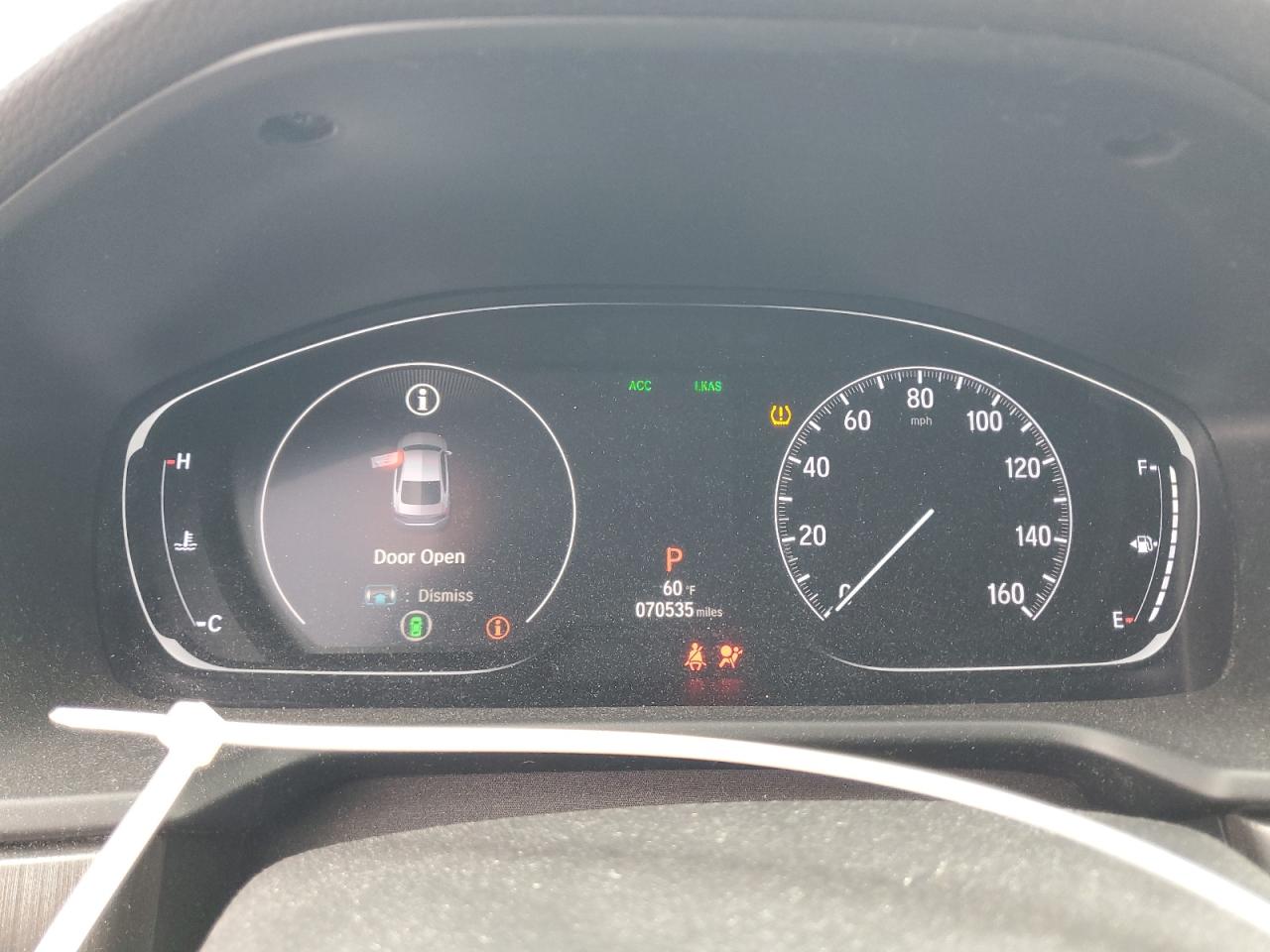 2019 Honda Accord VIN 1HGCV1F17KA015050 Copart auction photo, rear end / minor dent/scratches damage thumbnail 9