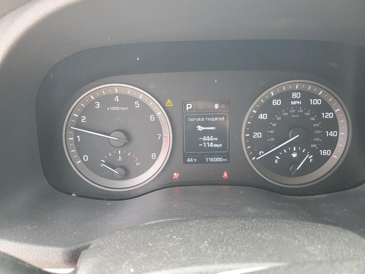 2016 Hyundai Tucson VIN KM8J3CA42GU145604 Copart auction photo, front end damage thumbnail 9